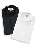 770B and 771B - Mandarin Collar Non-Pleated Shirt - Boys