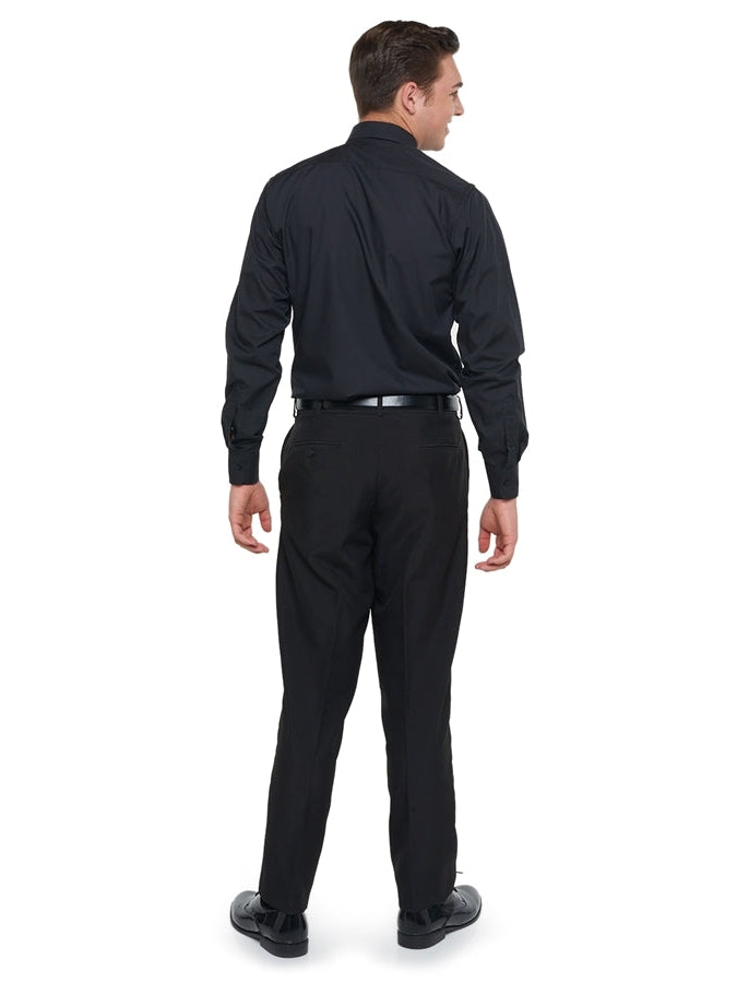Black Shirt Grey Pant Stylish Combo For Men - Evilato